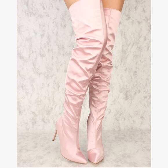 Pointy Thigh High Boots - Picture 4 of 4